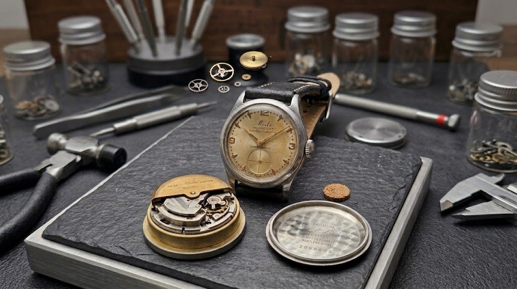 Mido Multifort Superautomatic 1956 Calibre 00916P: história, mecânica e valor deste ícone suíço Mido Multifort Superautomatic 1956 Calibre 00916P: história, mecânica e valor deste ícone suíço